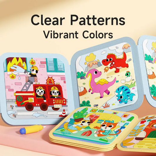 Water Coloring Doodle Books