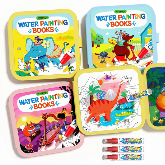 Water Coloring Doodle Books