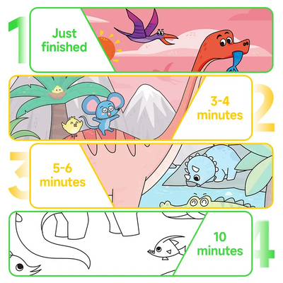 Water Coloring Doodle Books