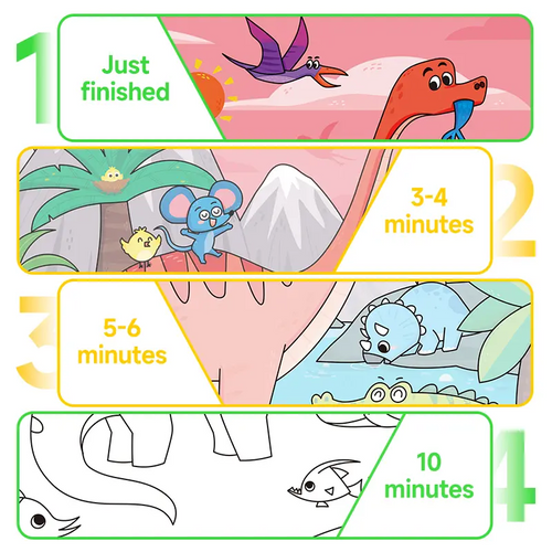 Water Coloring Doodle Books