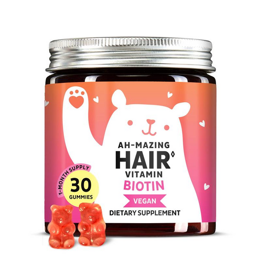 Gomitas de biotina para el crecimiento del cabello, la piel y las uñas