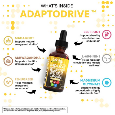 Organic Maca Root Liquid Drops