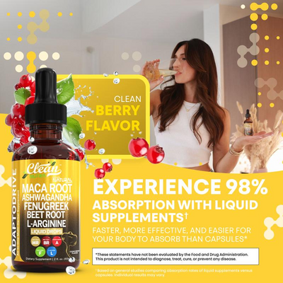 Organic Maca Root Liquid Drops