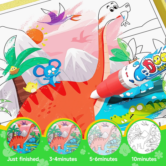 Water Coloring Doodle Books